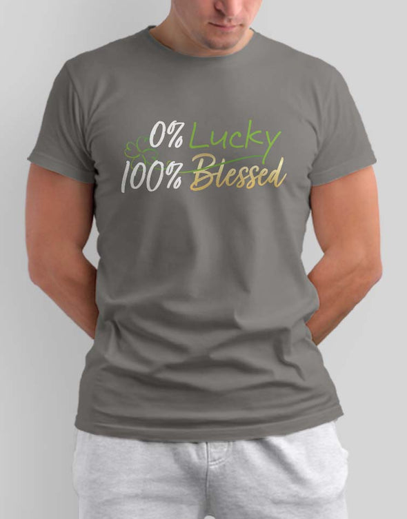 Lucky/Blessed Short Sleeved T-Shirt