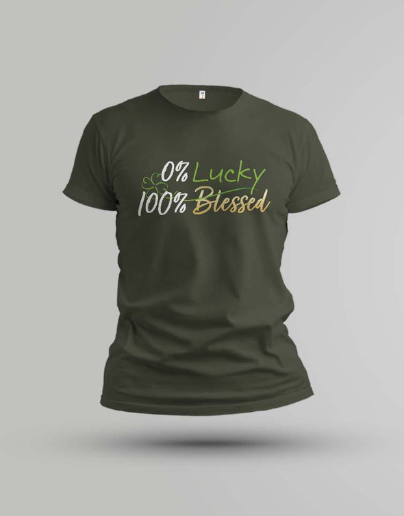 Lucky/Blessed Short Sleeved T-Shirt