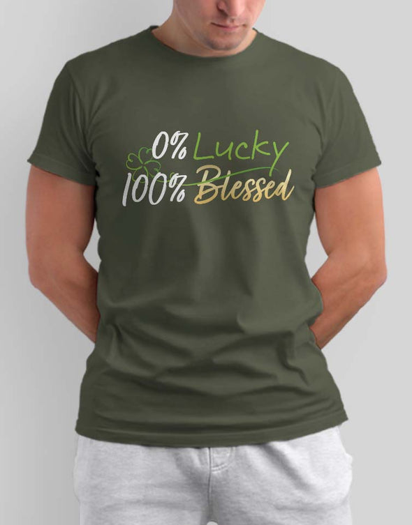 Lucky/Blessed Short Sleeved T-Shirt