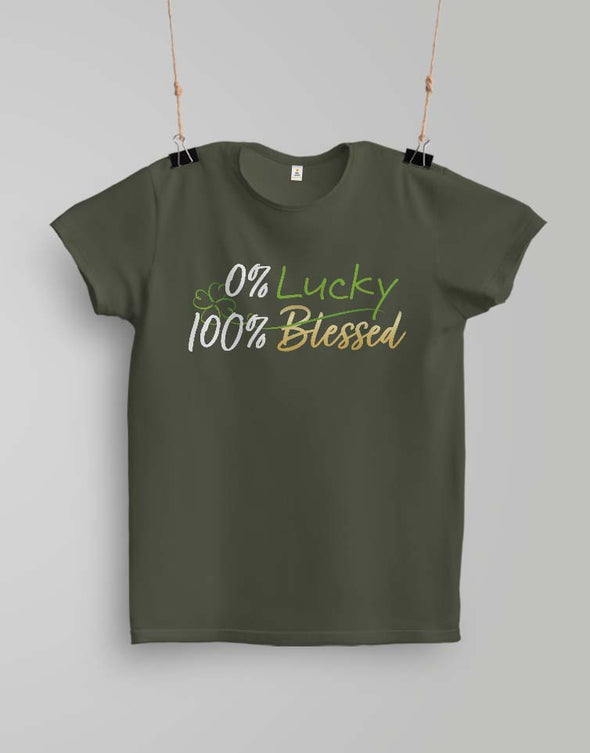 Lucky/Blessed Short Sleeved T-Shirt